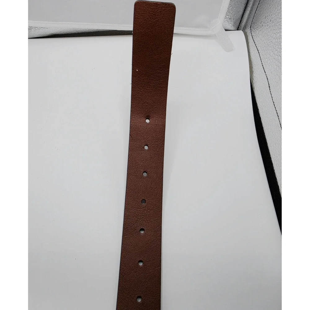 SwissGear Mens Reversible Belt Black Brown Matte Black Buckle